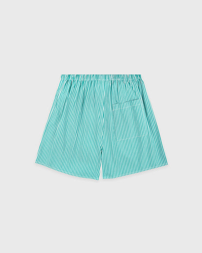 NY Crest Mini Boxer - Amalfi Green Striped