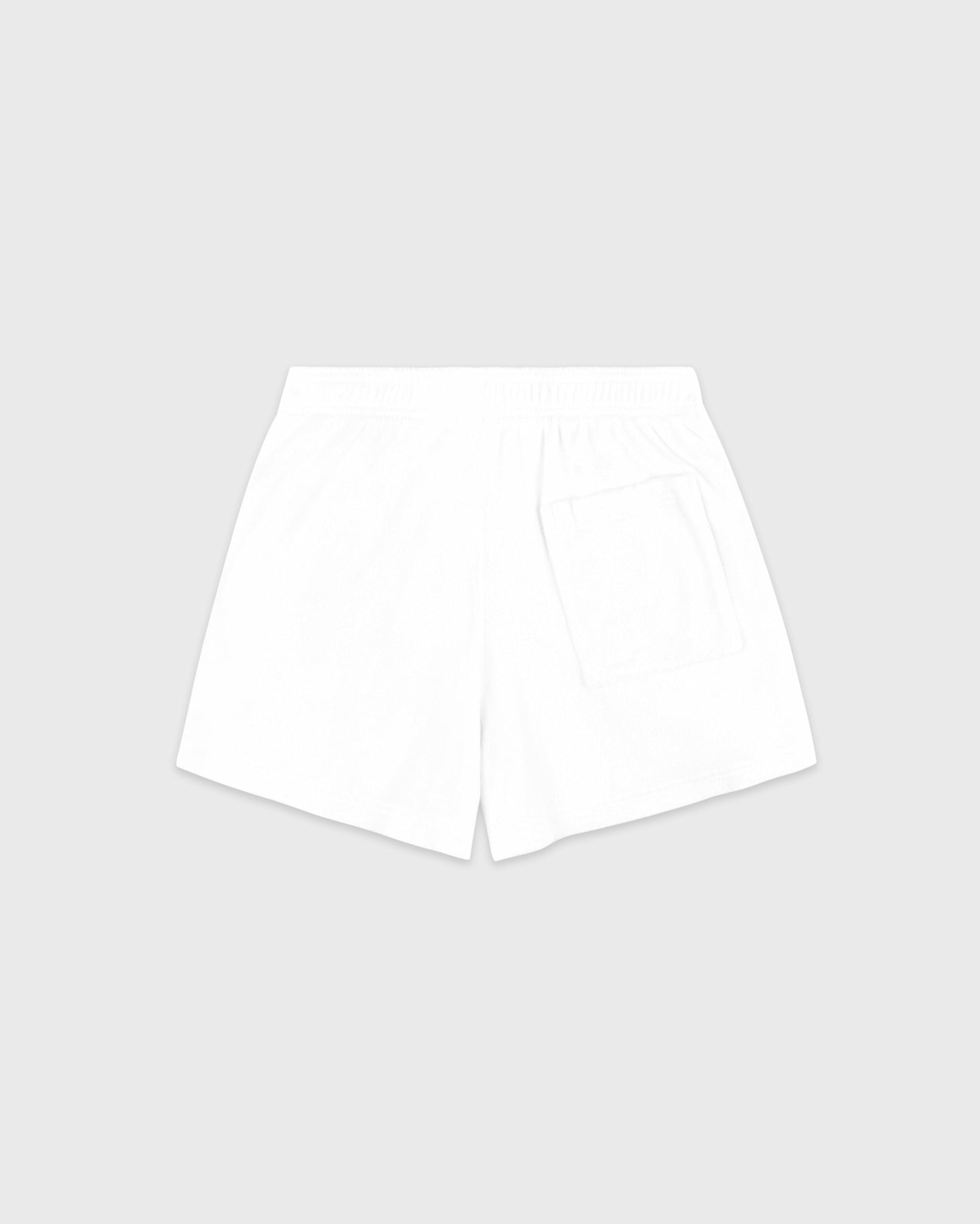 Signature Logo Terry Short - White/Light Navy