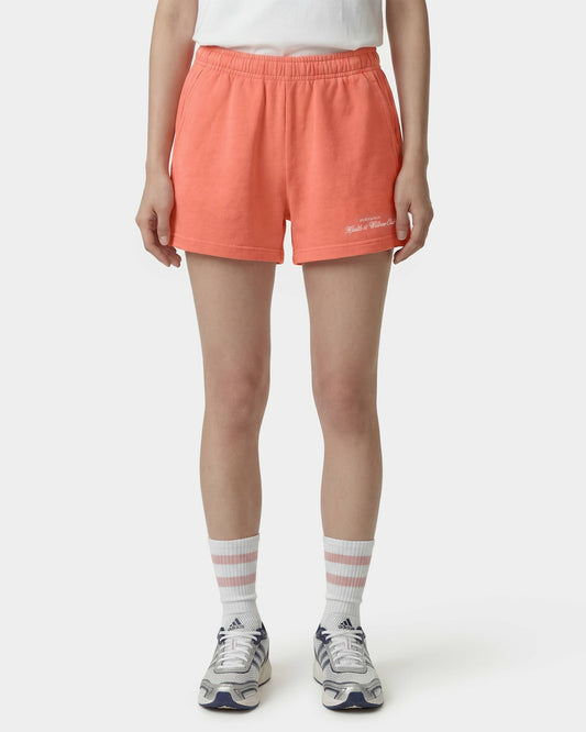 H&W Club Disco Short - Flamingo/White