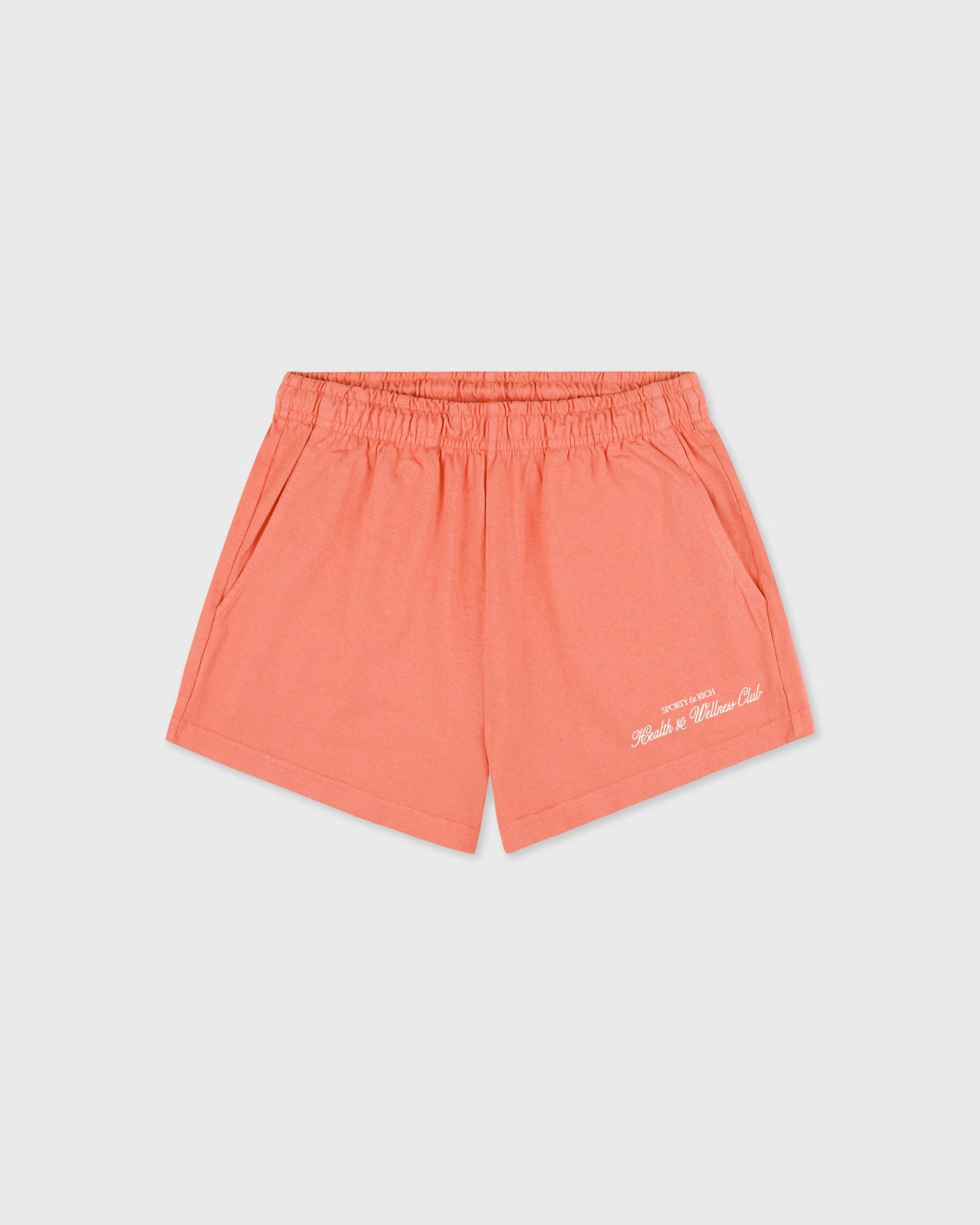 H&W Club Disco Short - Flamingo/White