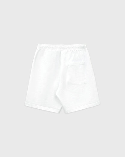 NY Crest Embroidered Gym Short - White/Light Navy