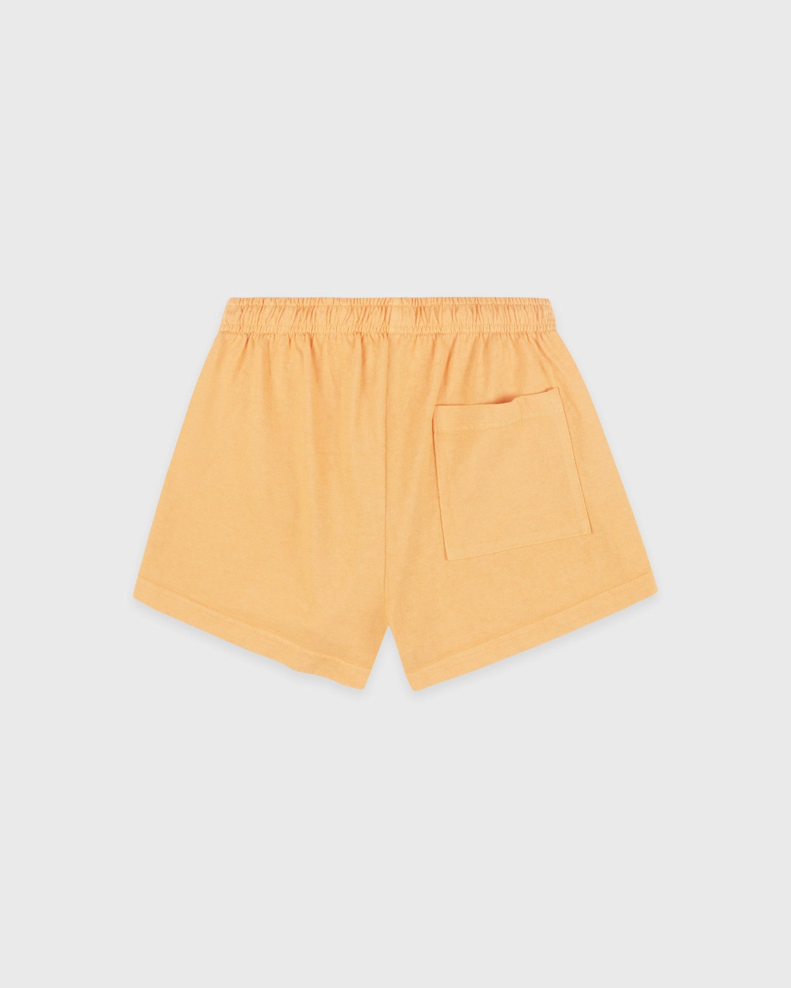 Title Embroidered Disco Short - Limone/Light Navy