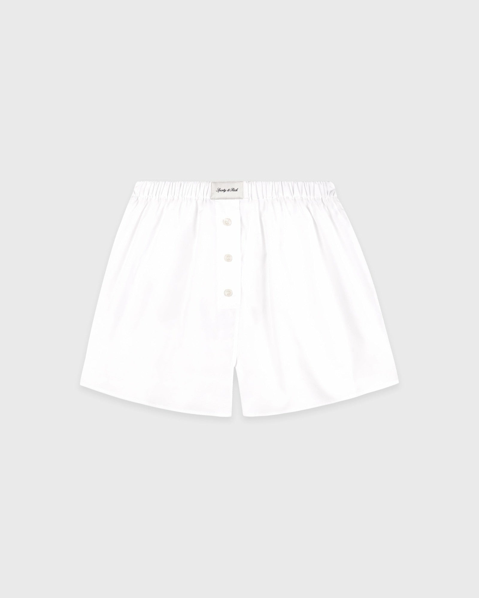 Signature Logo Ring Short - White