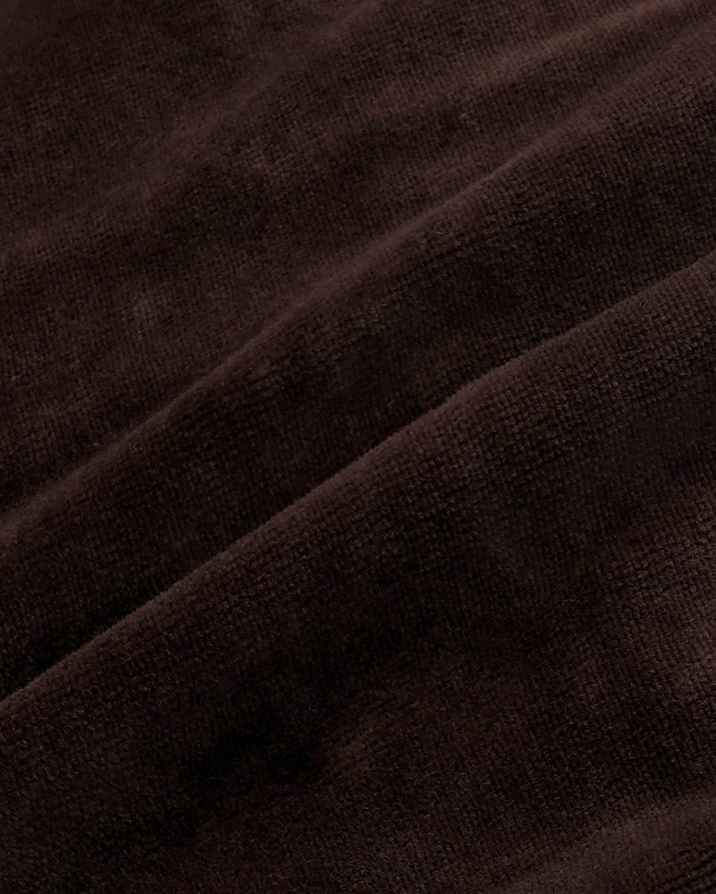 Juicy Script Velour Short - Chocolate