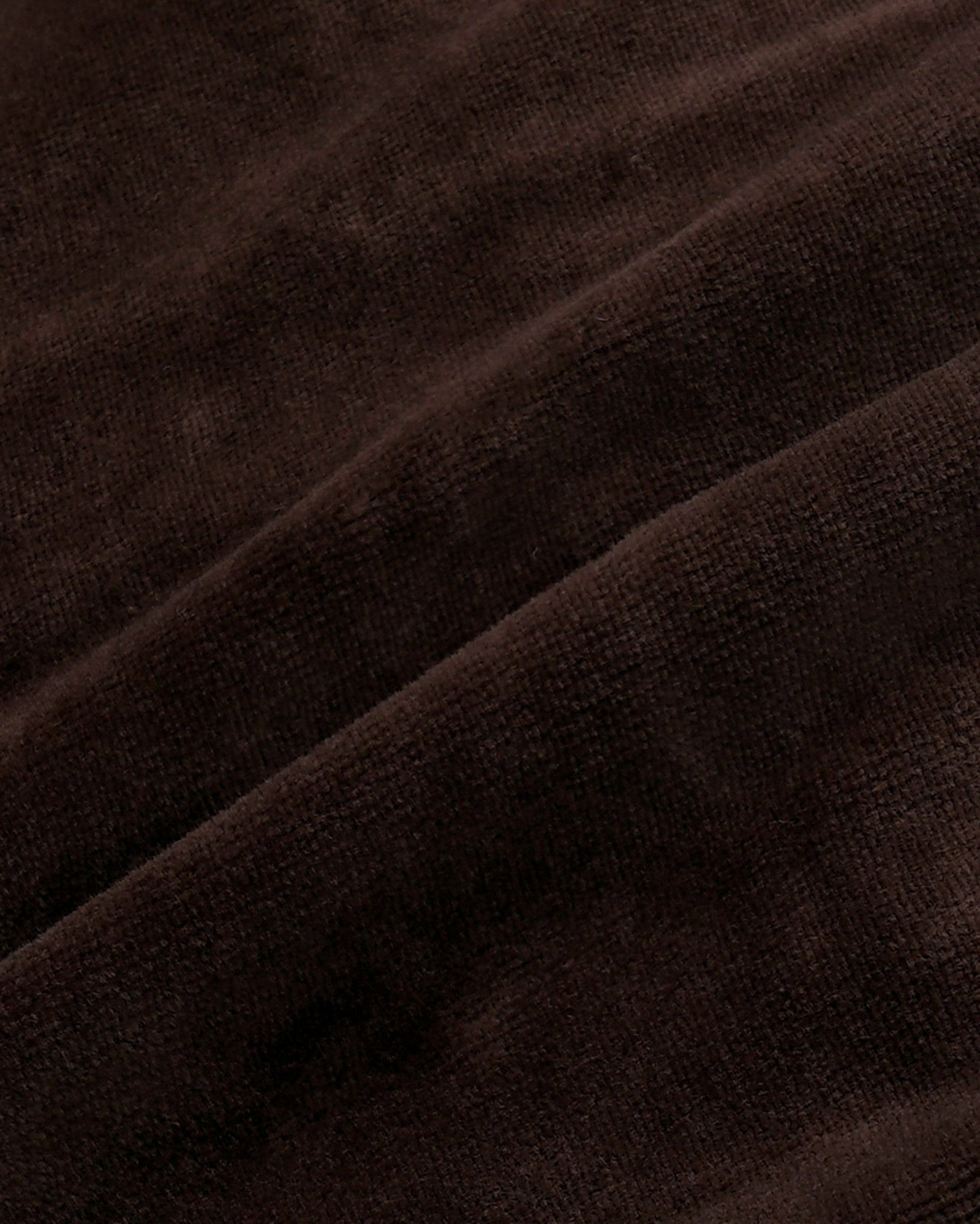 Juicy Script Velour Short - Chocolate