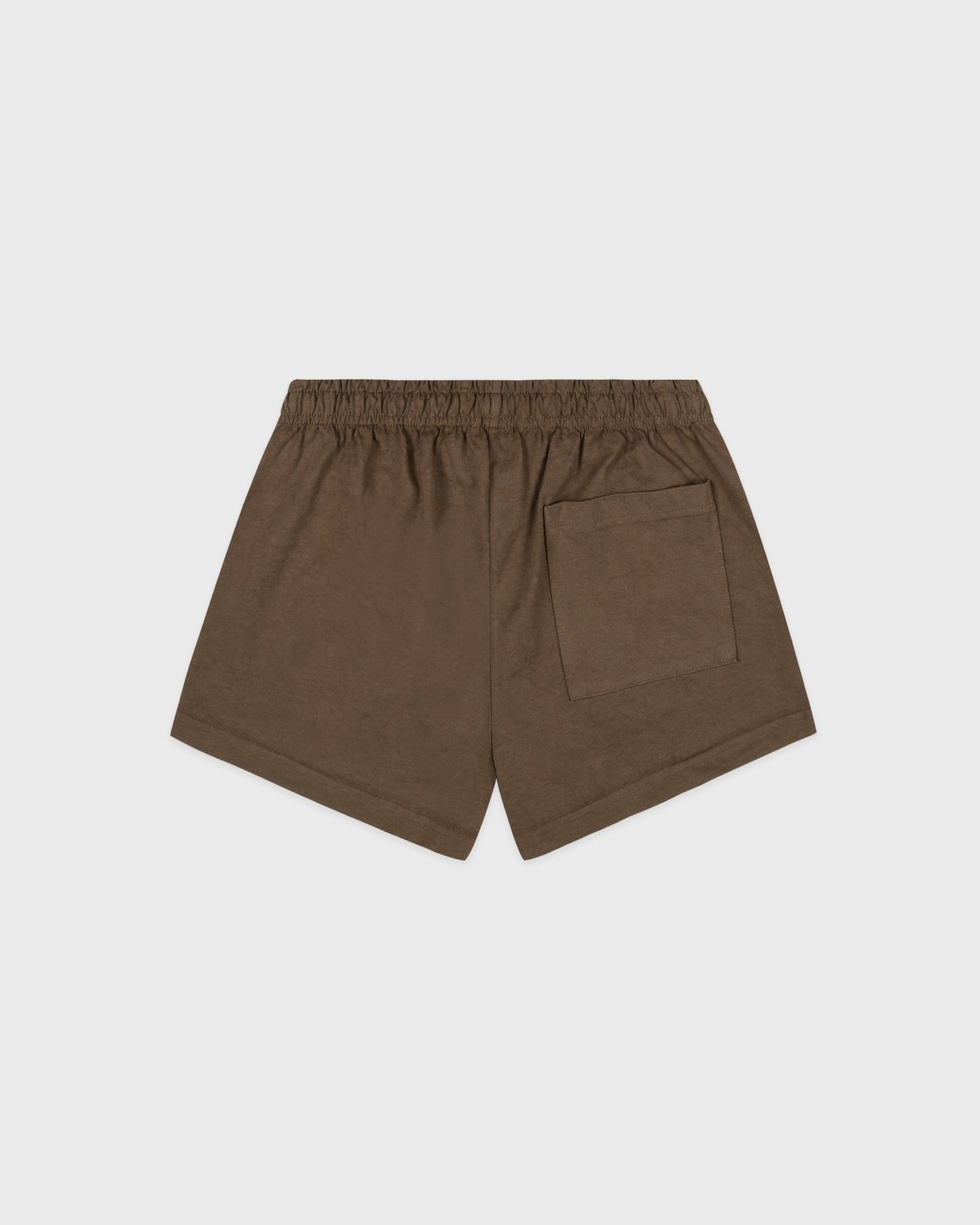 NY Crest Embroidered Disco Short - Sand