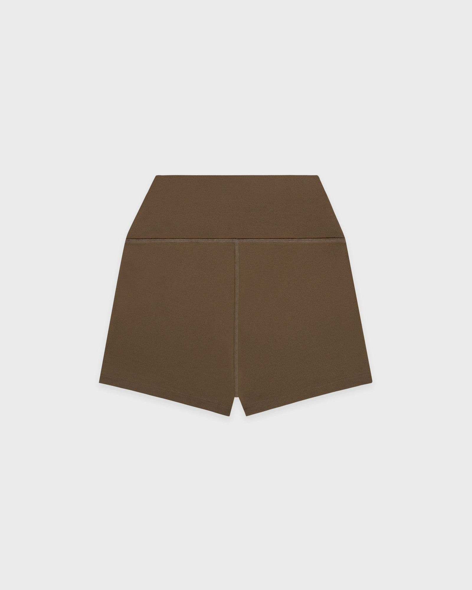 Serif Logo Mini Biker Short - Sand