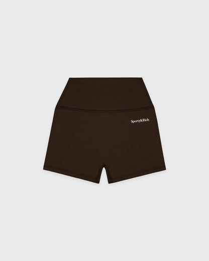 Serif Logo Mini Biker Short - Cioco