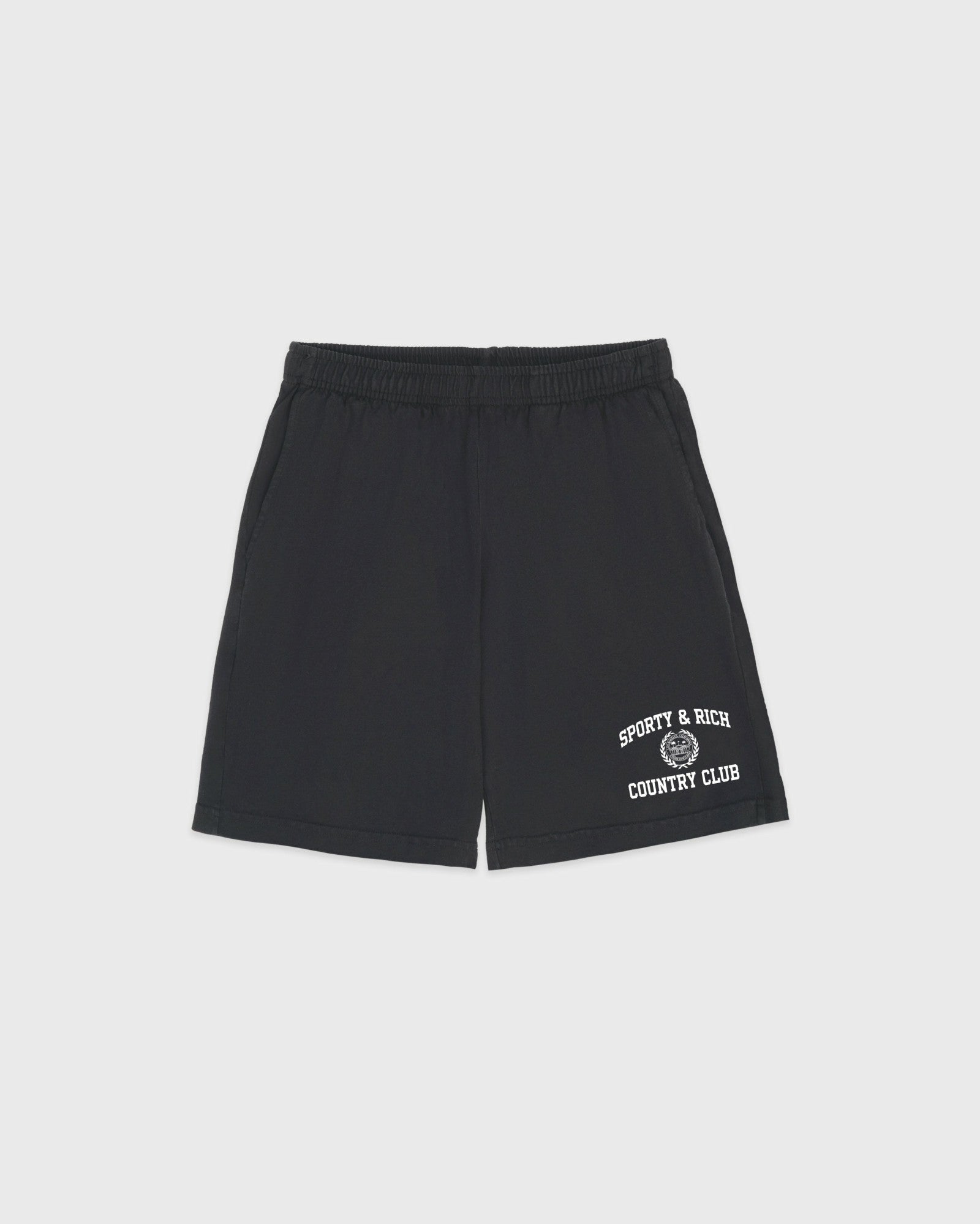 Varsity Crest Gym Short - Carbon