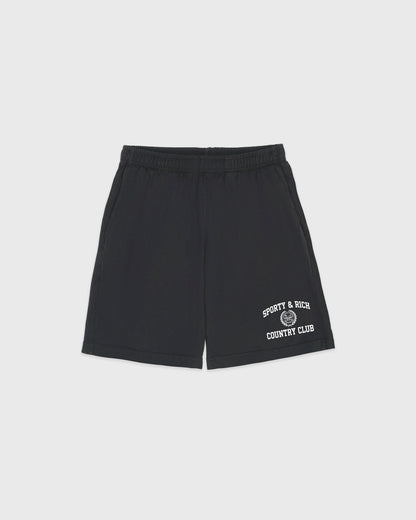 Varsity Crest Gym Short - Carbon