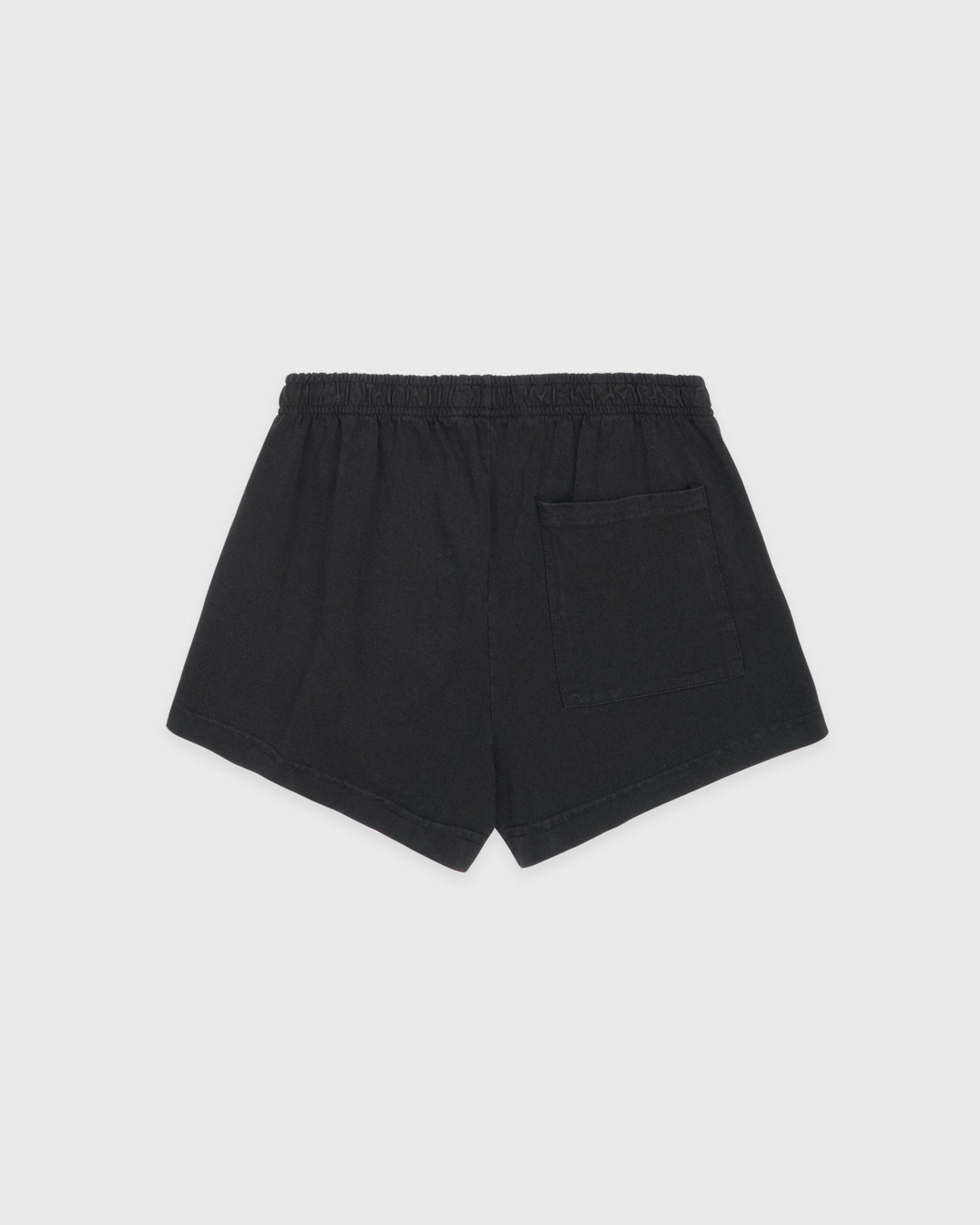 Varsity Crest Disco Short - Carbon