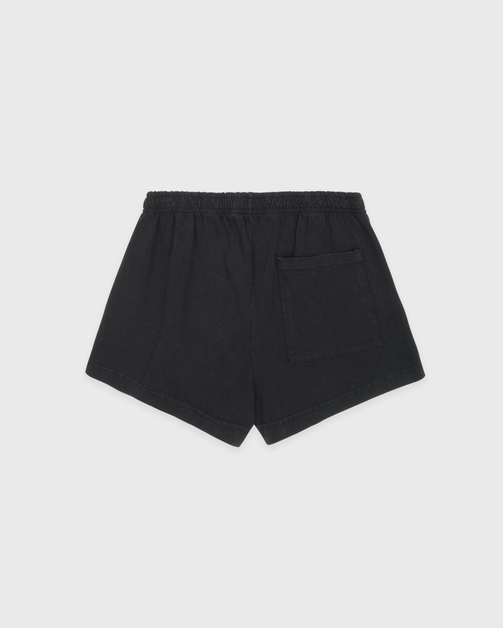 Varsity Crest Disco Short - Carbon