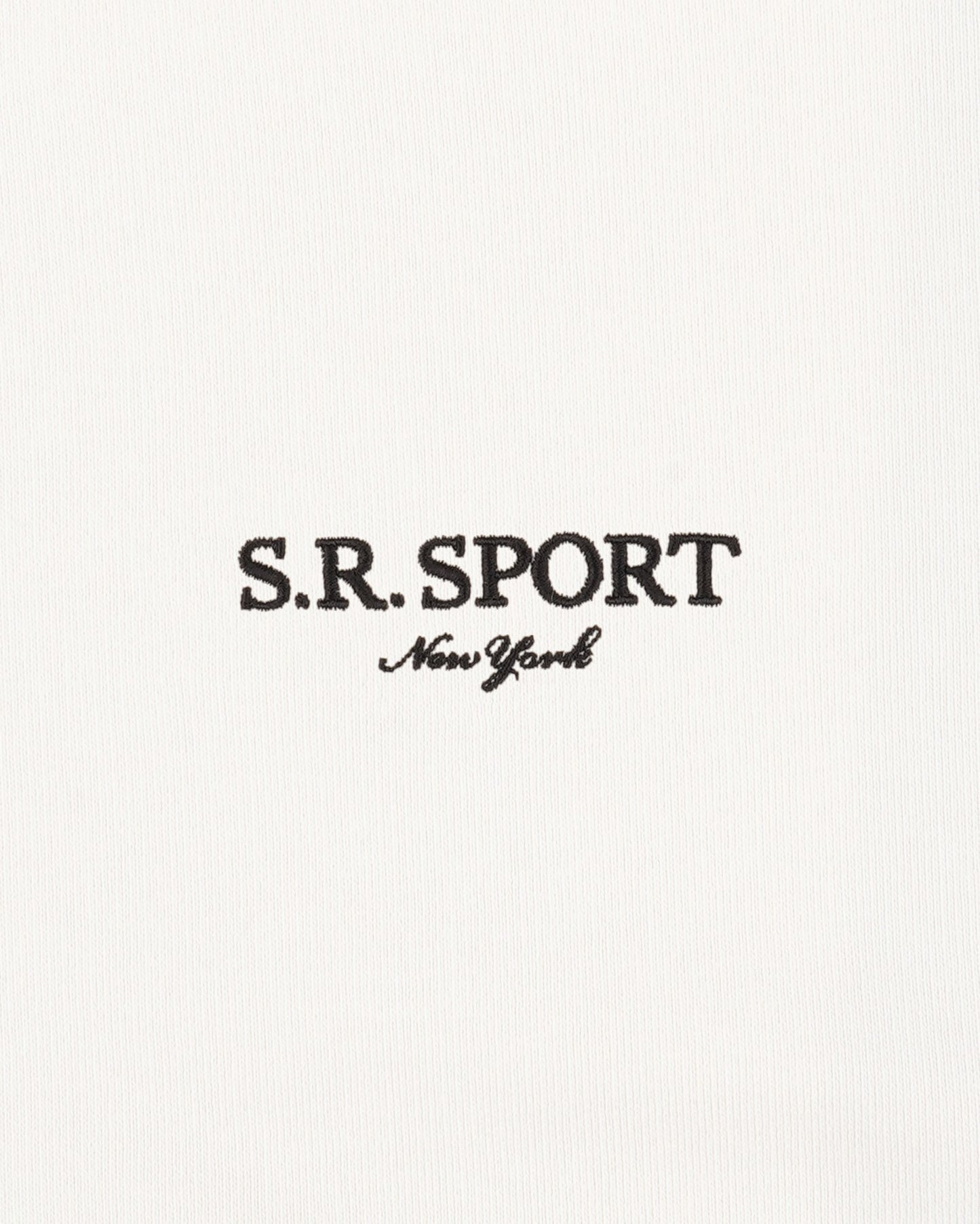 SR Sport Embroidered Disco Short - Ecru