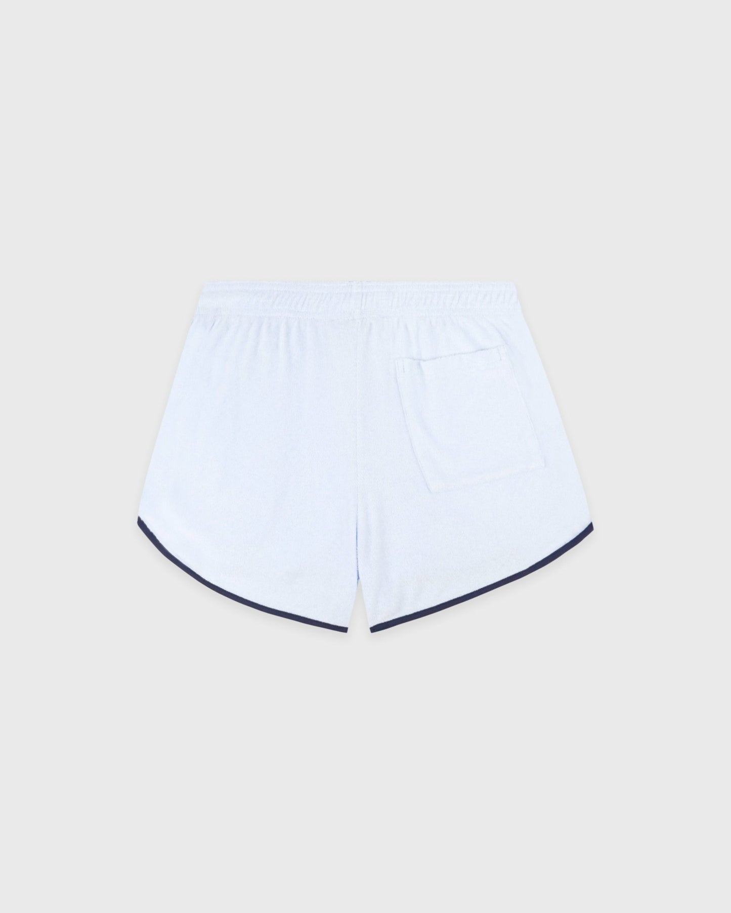 Signature Logo Terry Short - Ciel/Navy