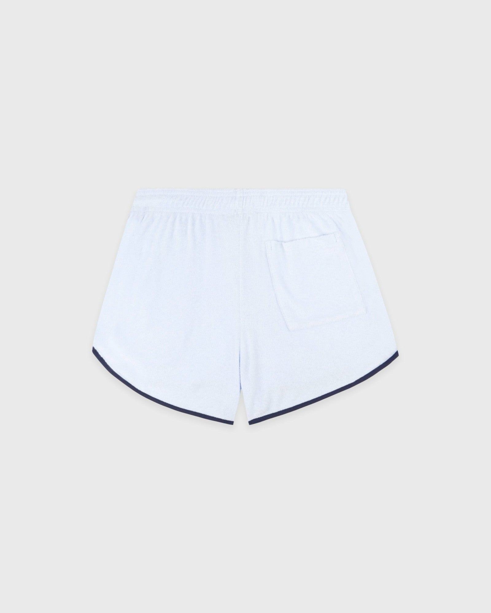 Signature Logo Terry Short - Ciel/Navy