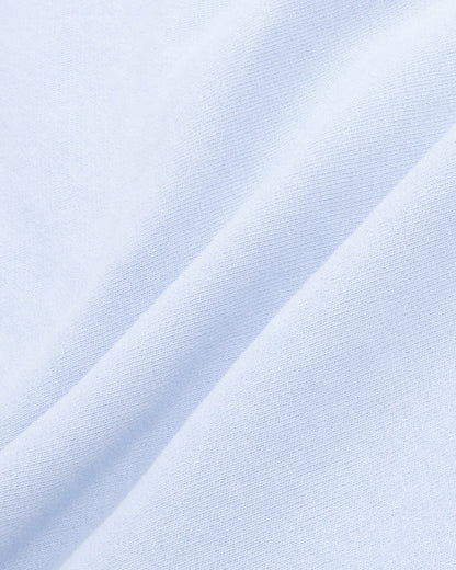 Serif Logo Embroidered Disco Short - Ciel