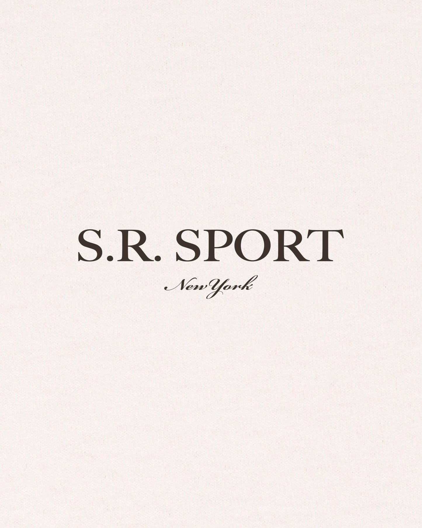 SR Sport Embroidered Gym Short - Ecru