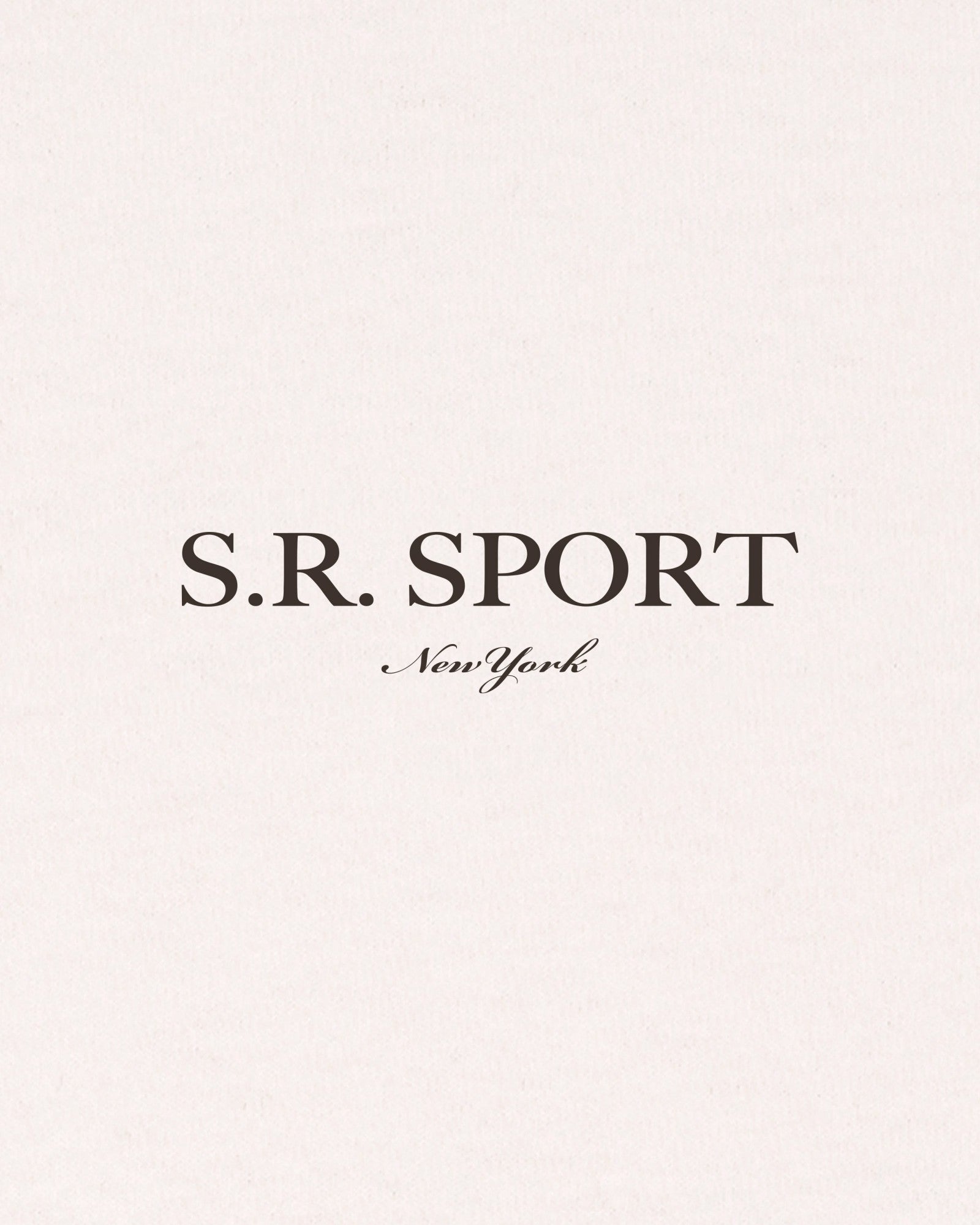 SR Sport Embroidered Gym Short - Ecru