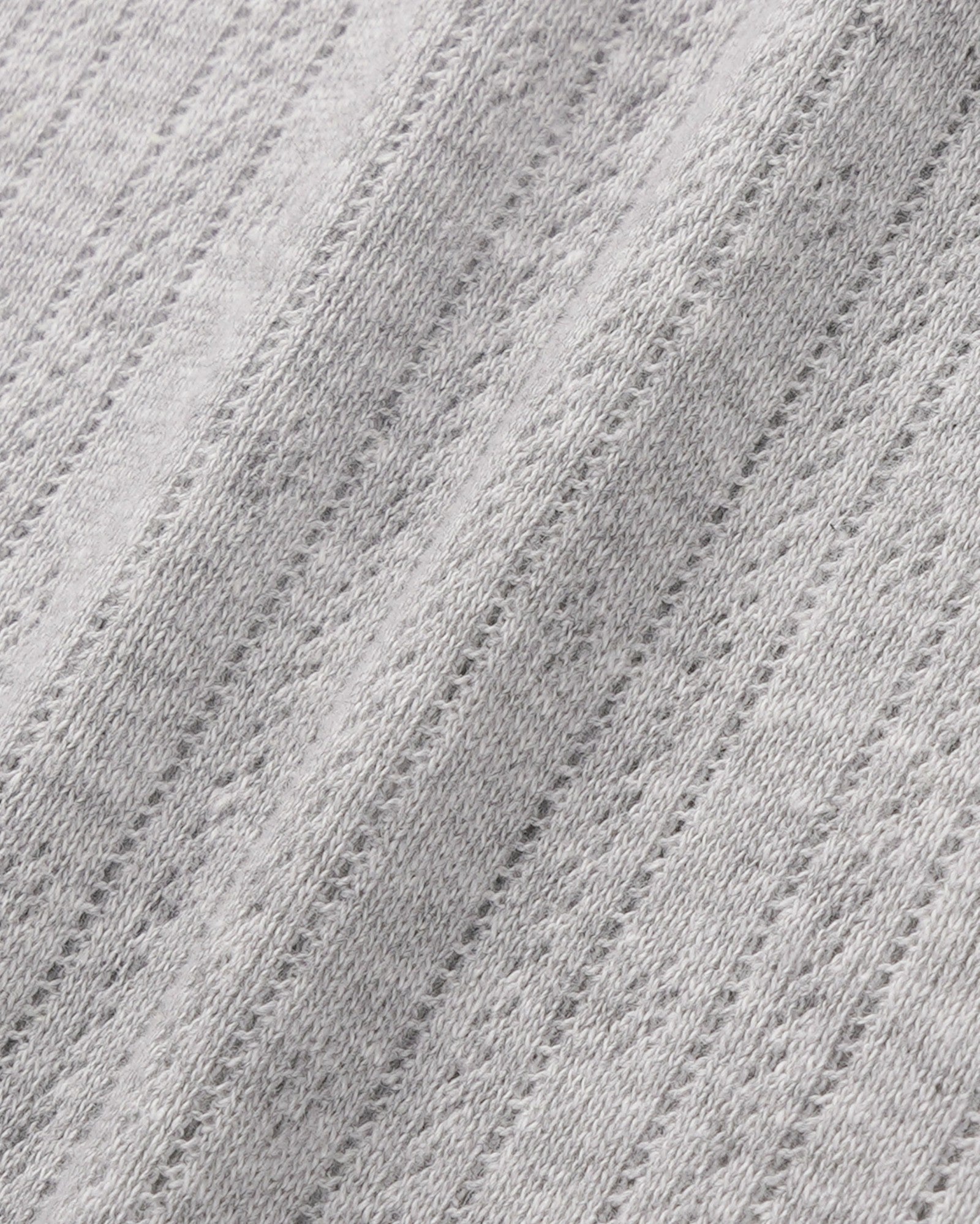 Signature Logo Pointelle Short - Heather Gray