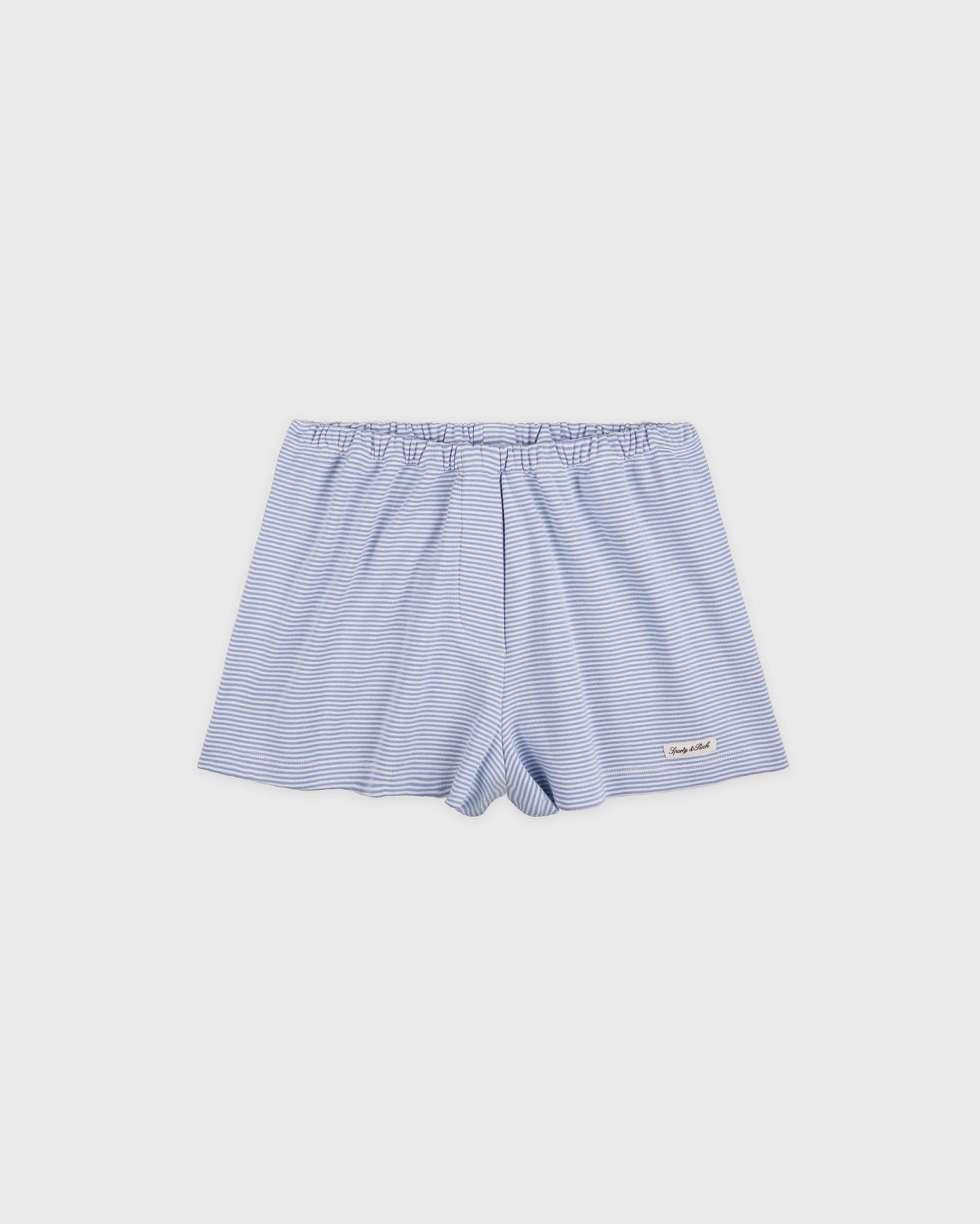 Signature Logo House Short - Periwinkle Stripe