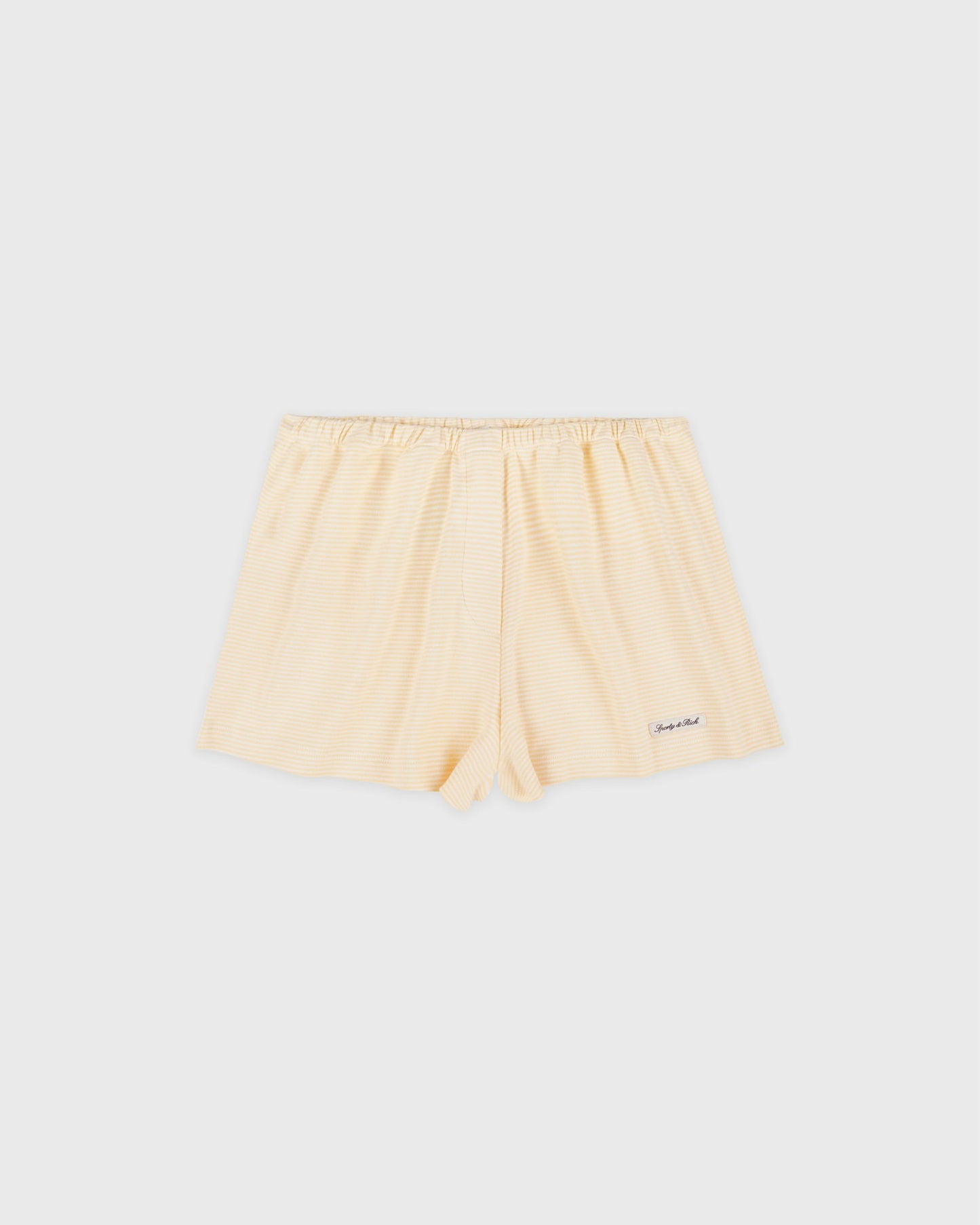 Signature Logo House Short - Almond Striped