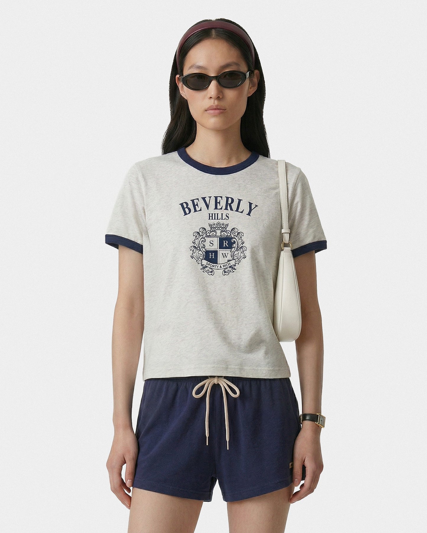 Signature Logo Lounge Short - Navy