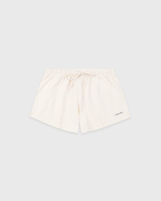 Signature Logo Lounge Short - Ecru