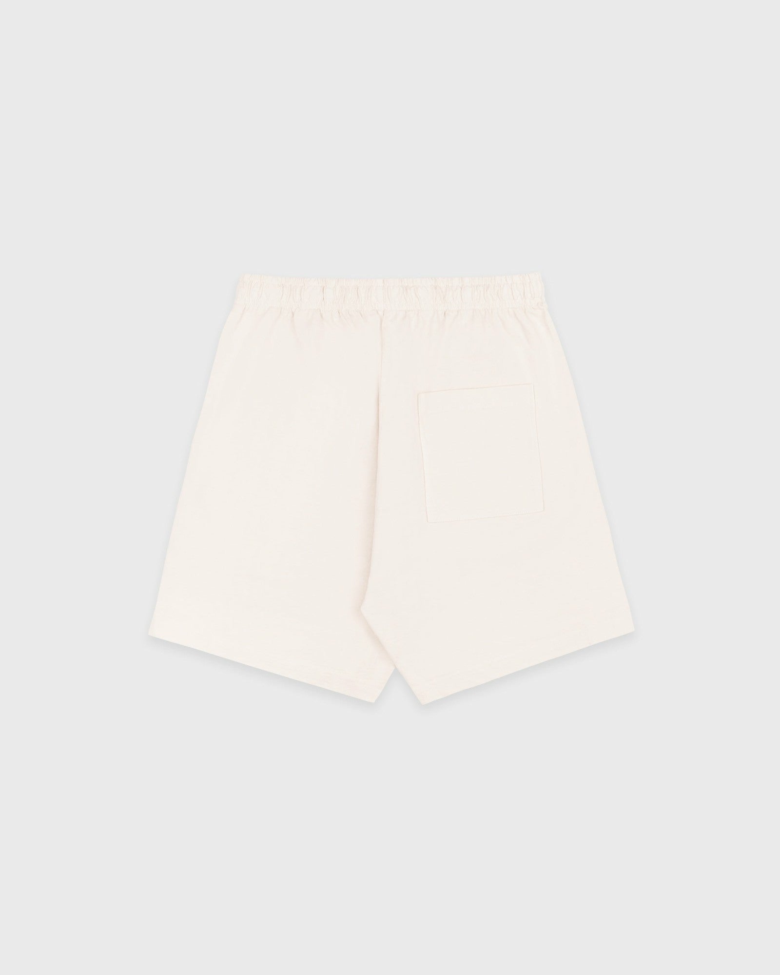 Varsity Crest Gym Short - Ecru/Navy