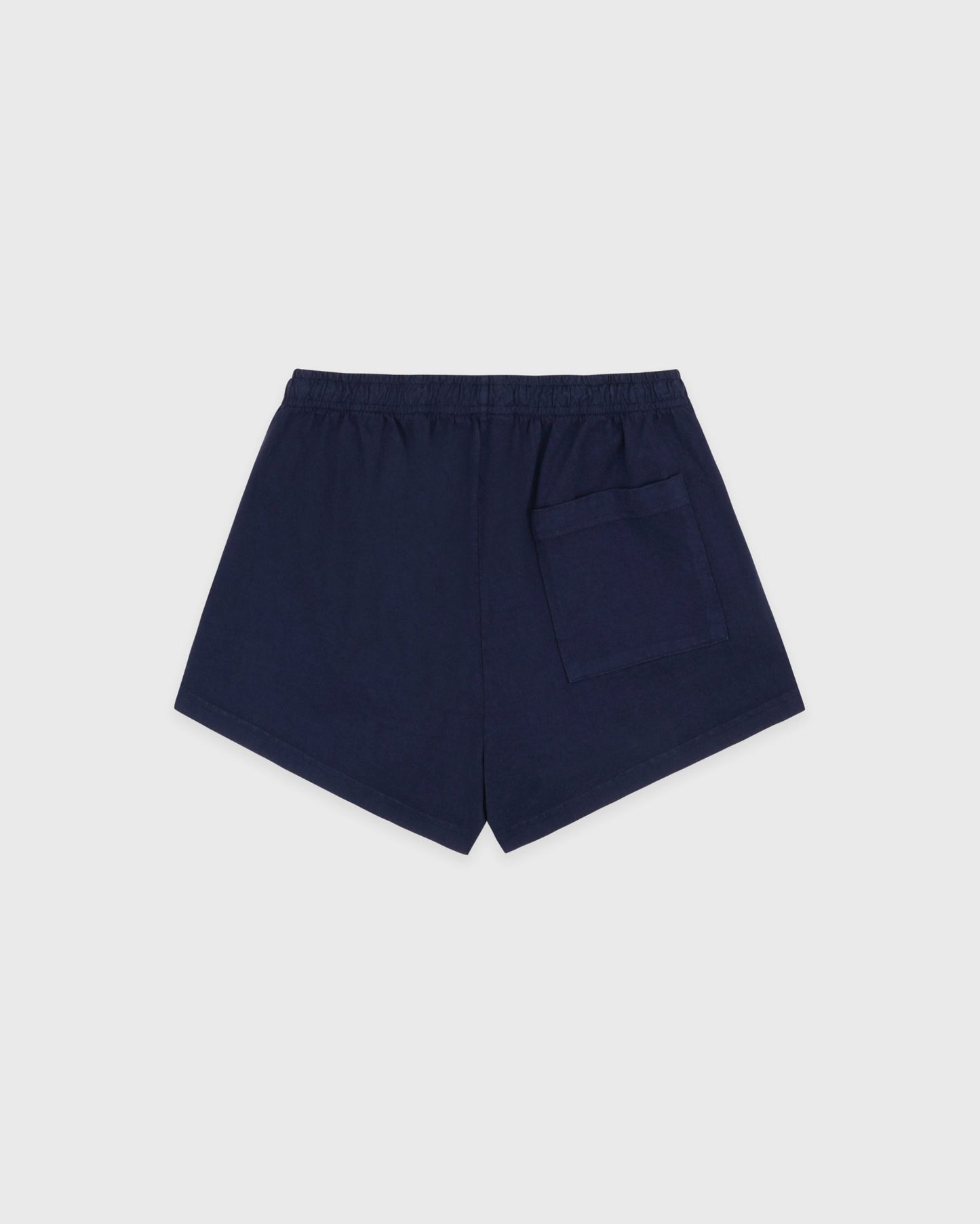 Varsity Crest Disco Short - Navy/White