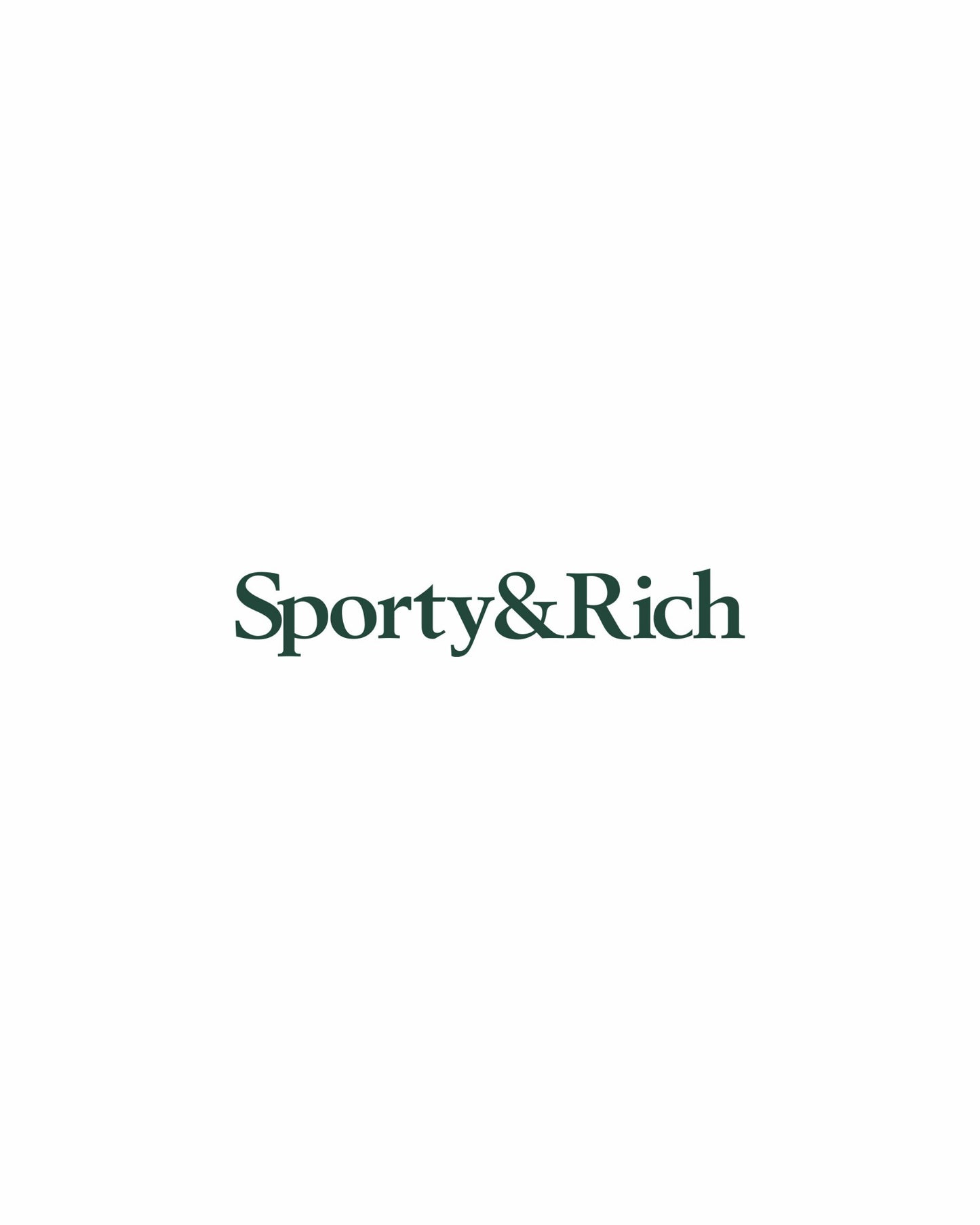 Serif Logo Gym Short - White/Forest