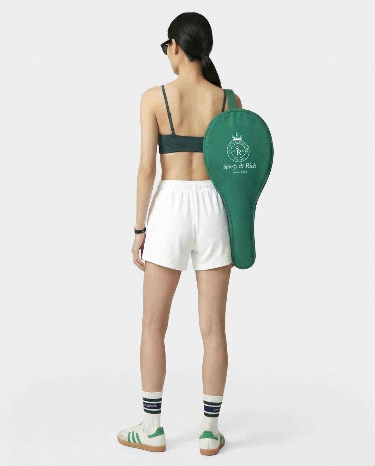 SRC Terry Short - White/Forest