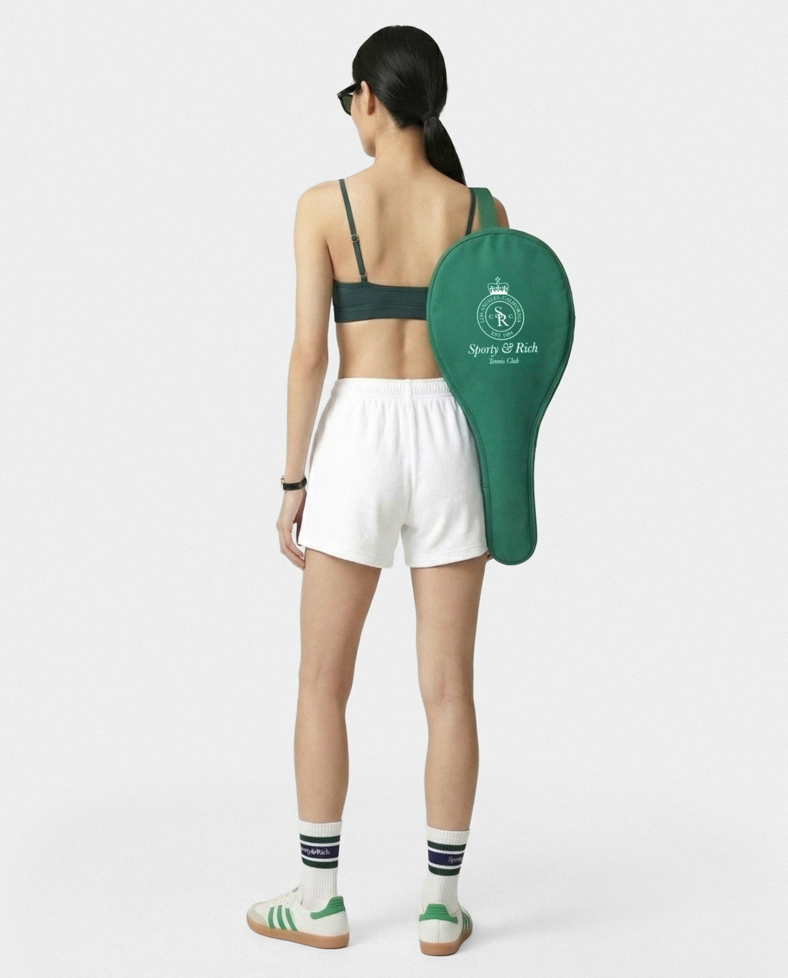 SRC Terry Short - White/Forest