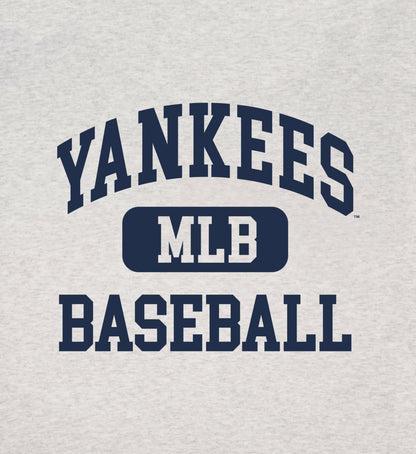 Yankees Ivy Gym Short - Heather Gray/Navy