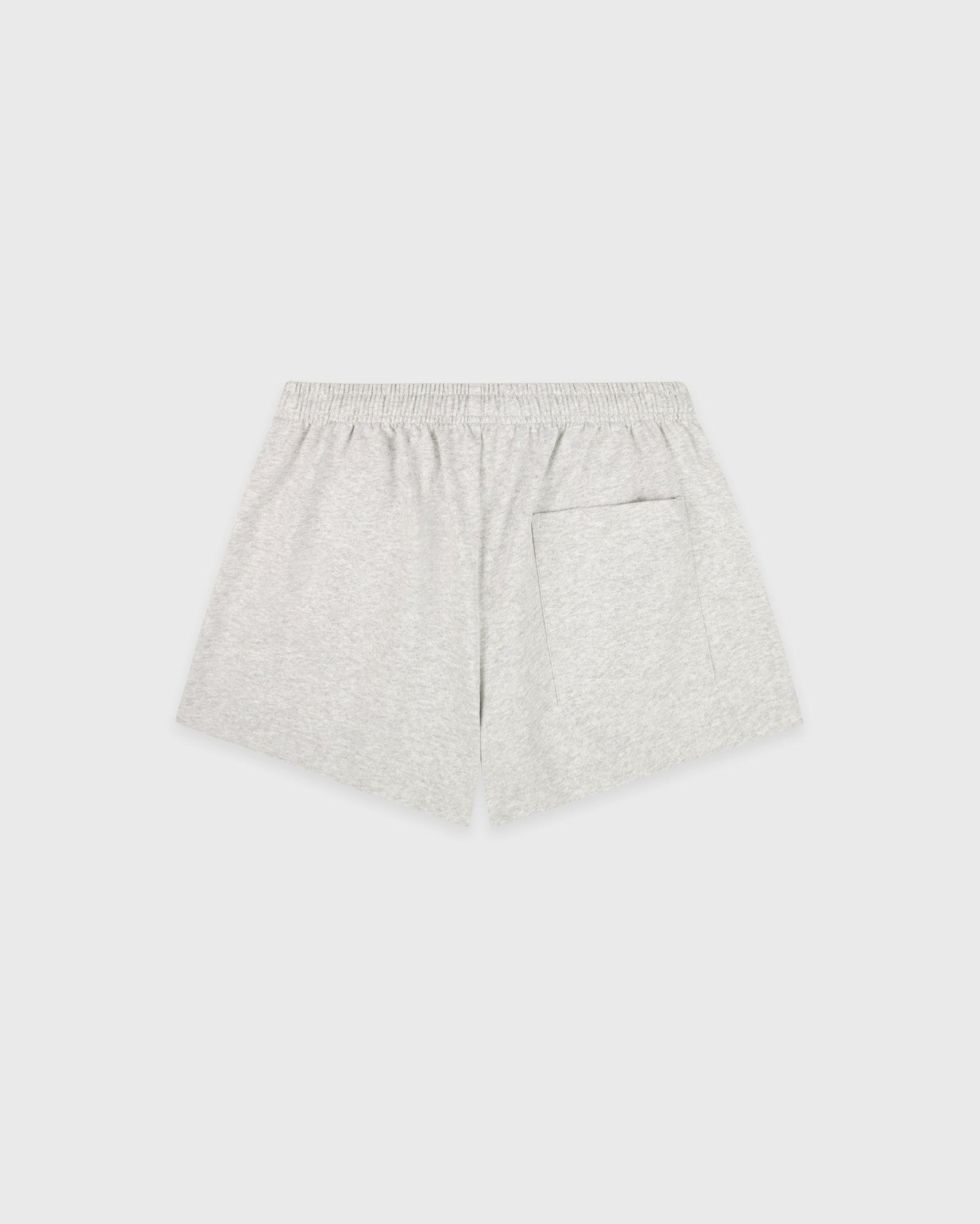 Nautical Embroidered Disco Short - Heather Gray