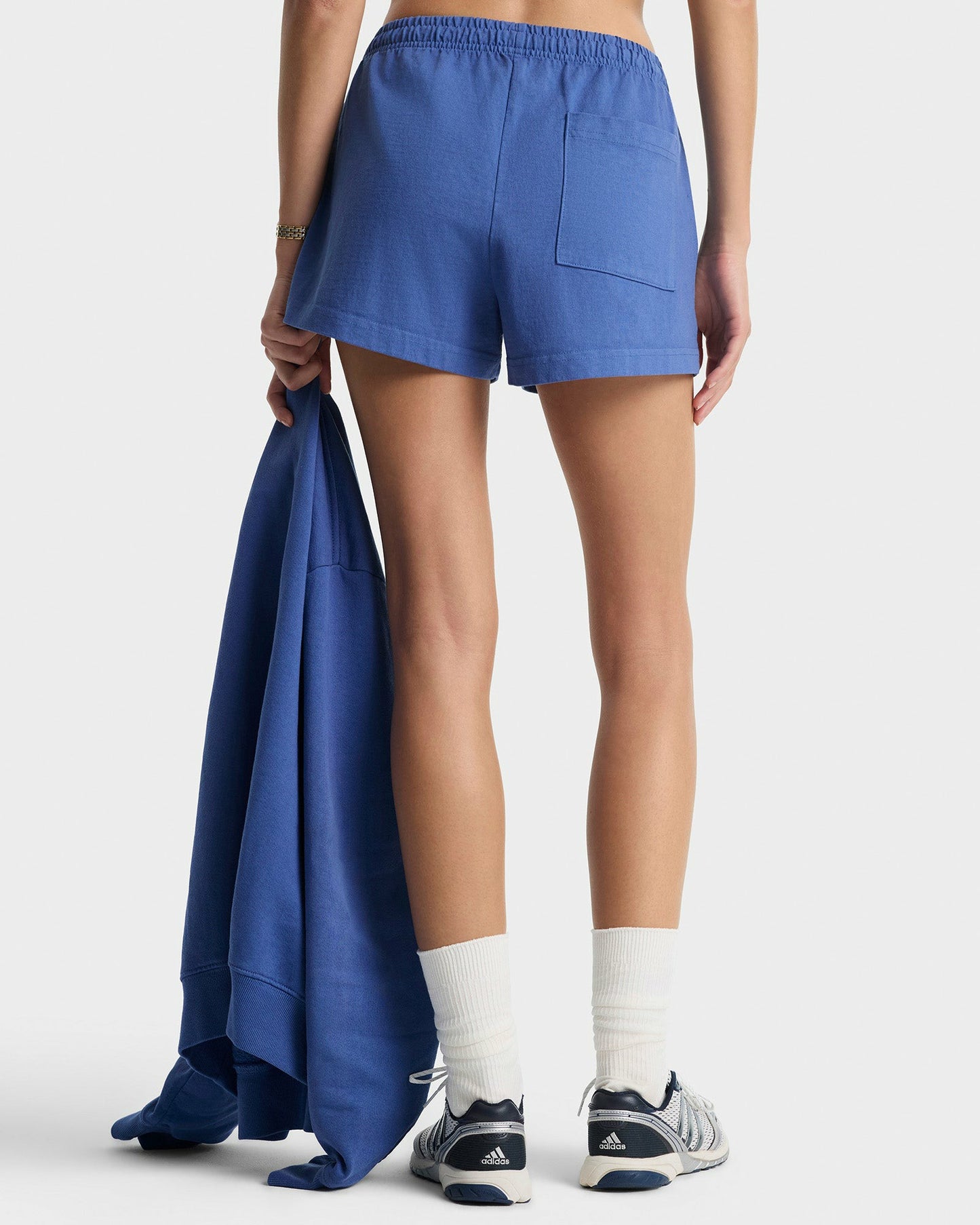 BH Riding Club Disco Short - Pier Blue/White