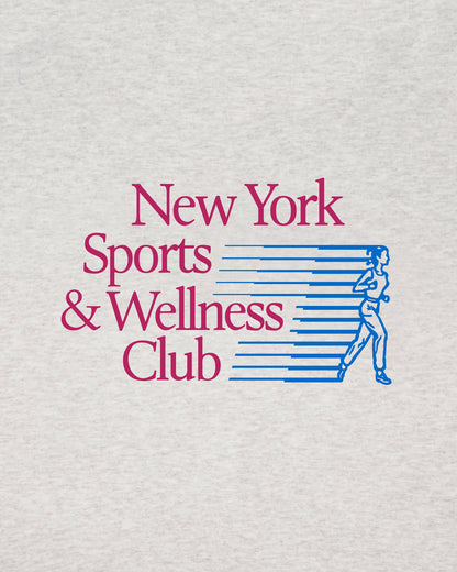 NY Motion Gym Short - Heather Gray/Berry/Azure