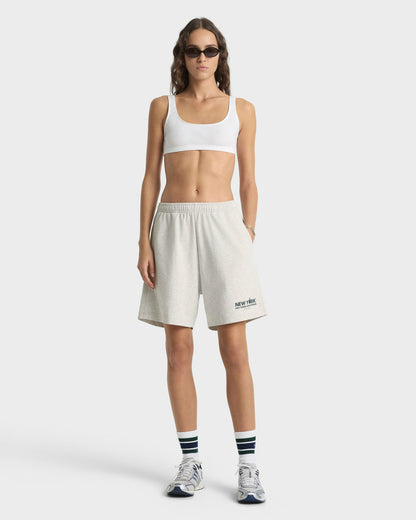 Pro Gym Short - Heather Gray/Forest