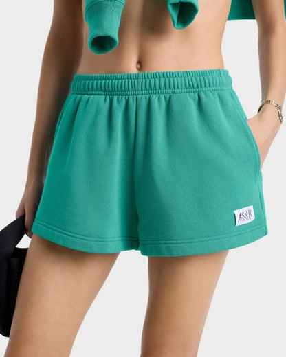 SR Runner Soft Disco Short - Spring Green/Navy