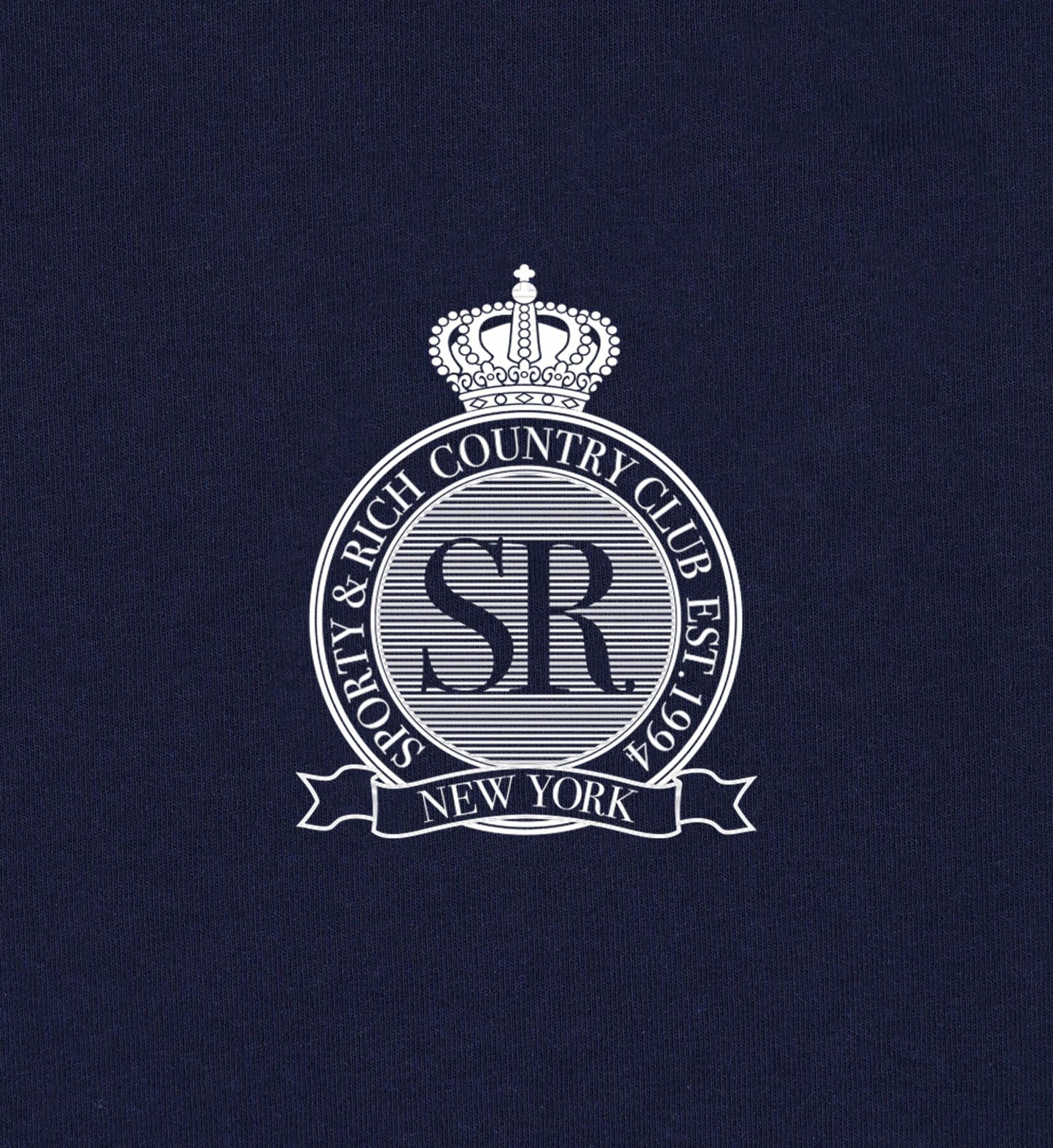 Royal Club Disco Short - Navy/White