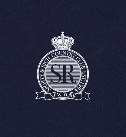 Royal Club Disco Short - Navy/White