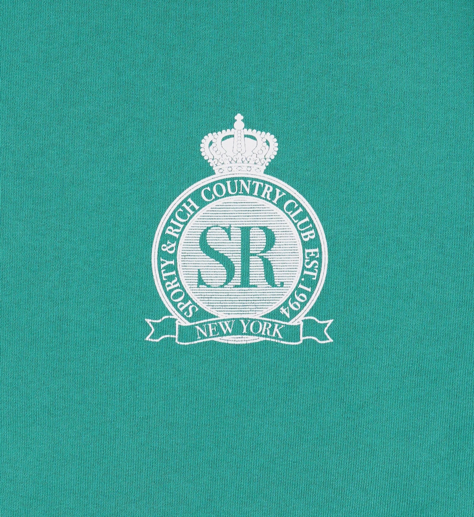 Royal Club Disco Short - Spring Green/White