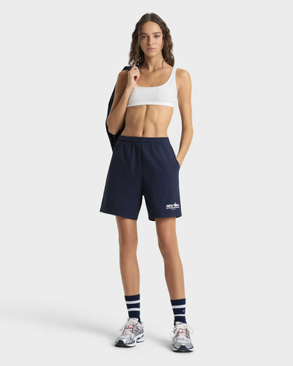Pro Gym Short - Navy/White