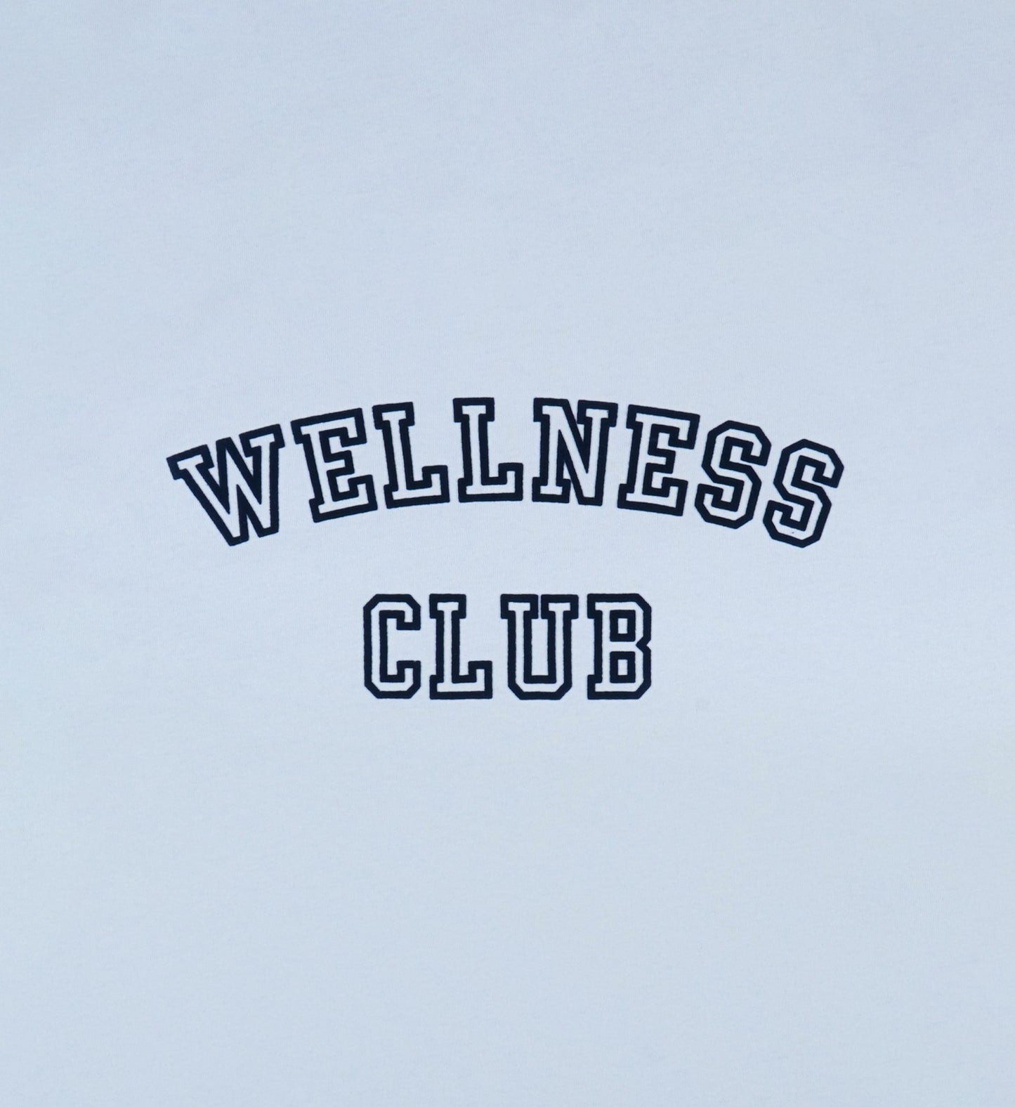 Wellness Club Flocked Disco Short - Ciel/Navy