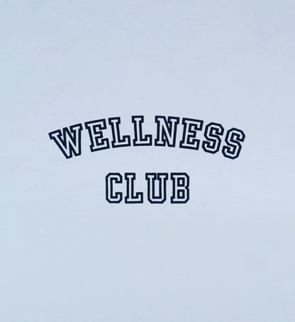 Wellness Club Flocked Disco Short - Ciel/Navy
