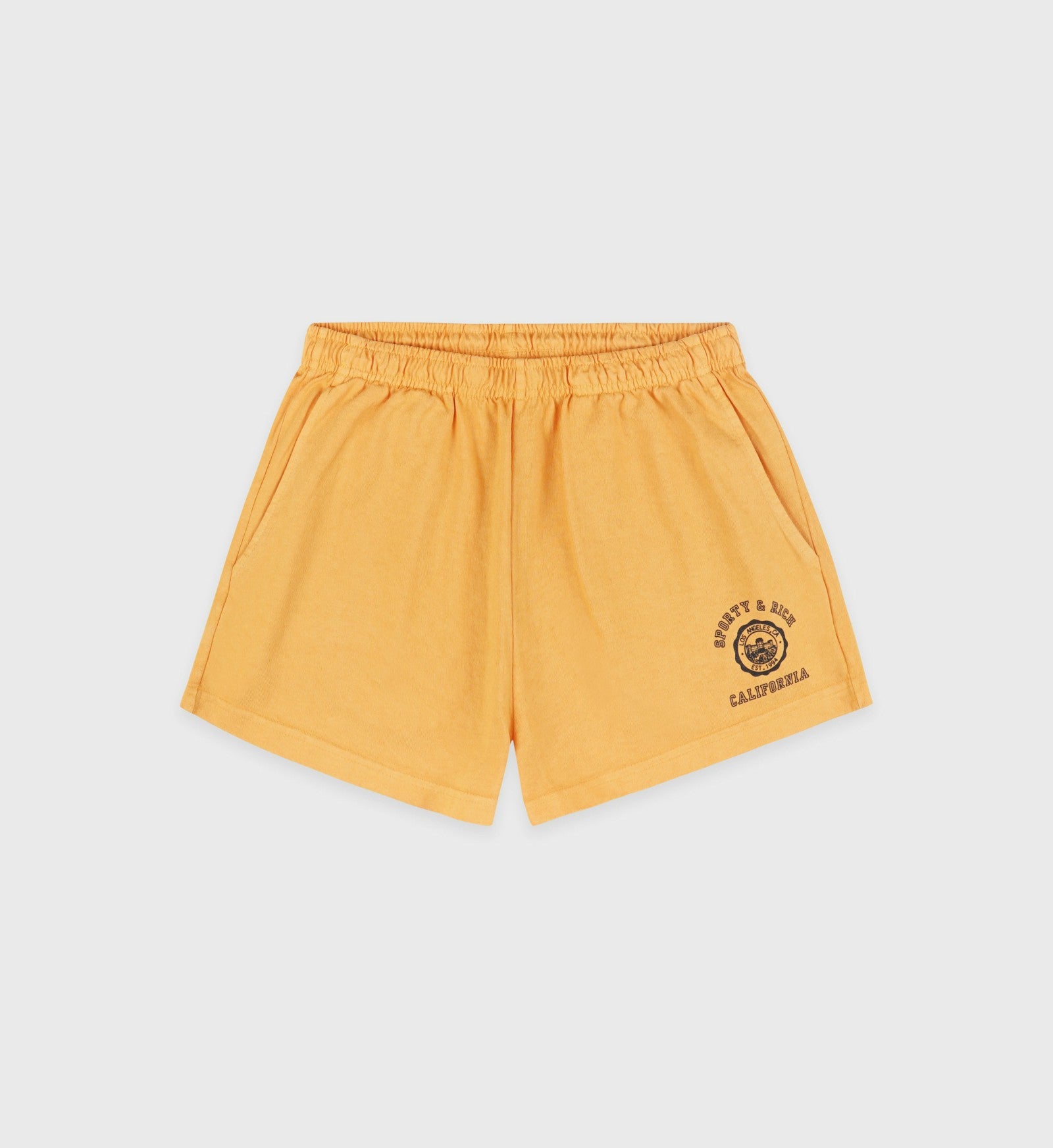 California Emblem Disco Short - Faded Gold