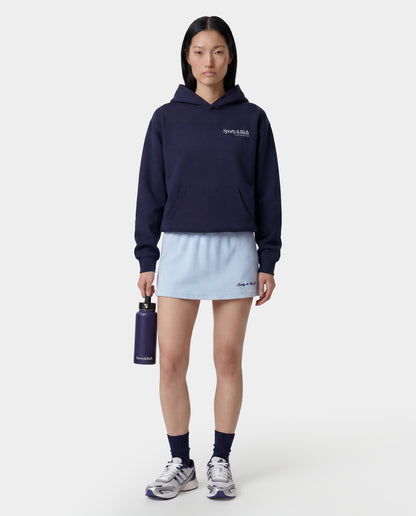 Signature Logo Terry Skirt - Ciel