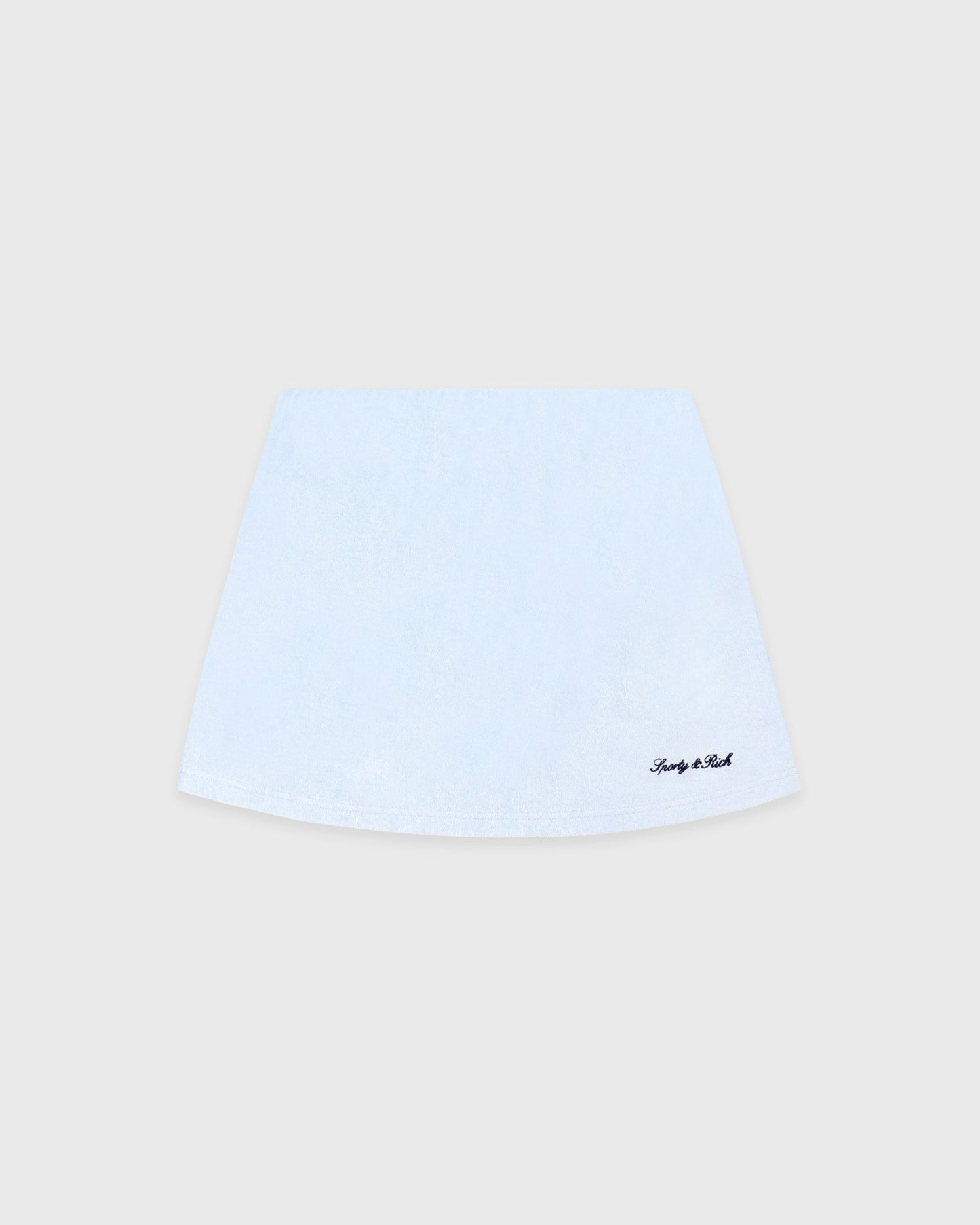 Signature Logo Terry Skirt - Ciel