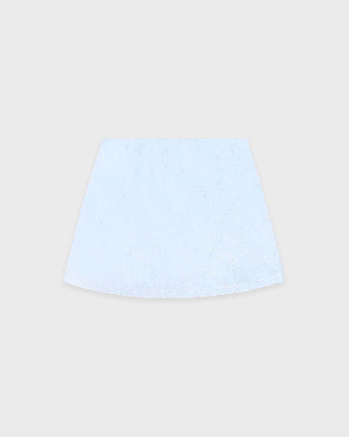 Signature Logo Terry Skirt - Ciel