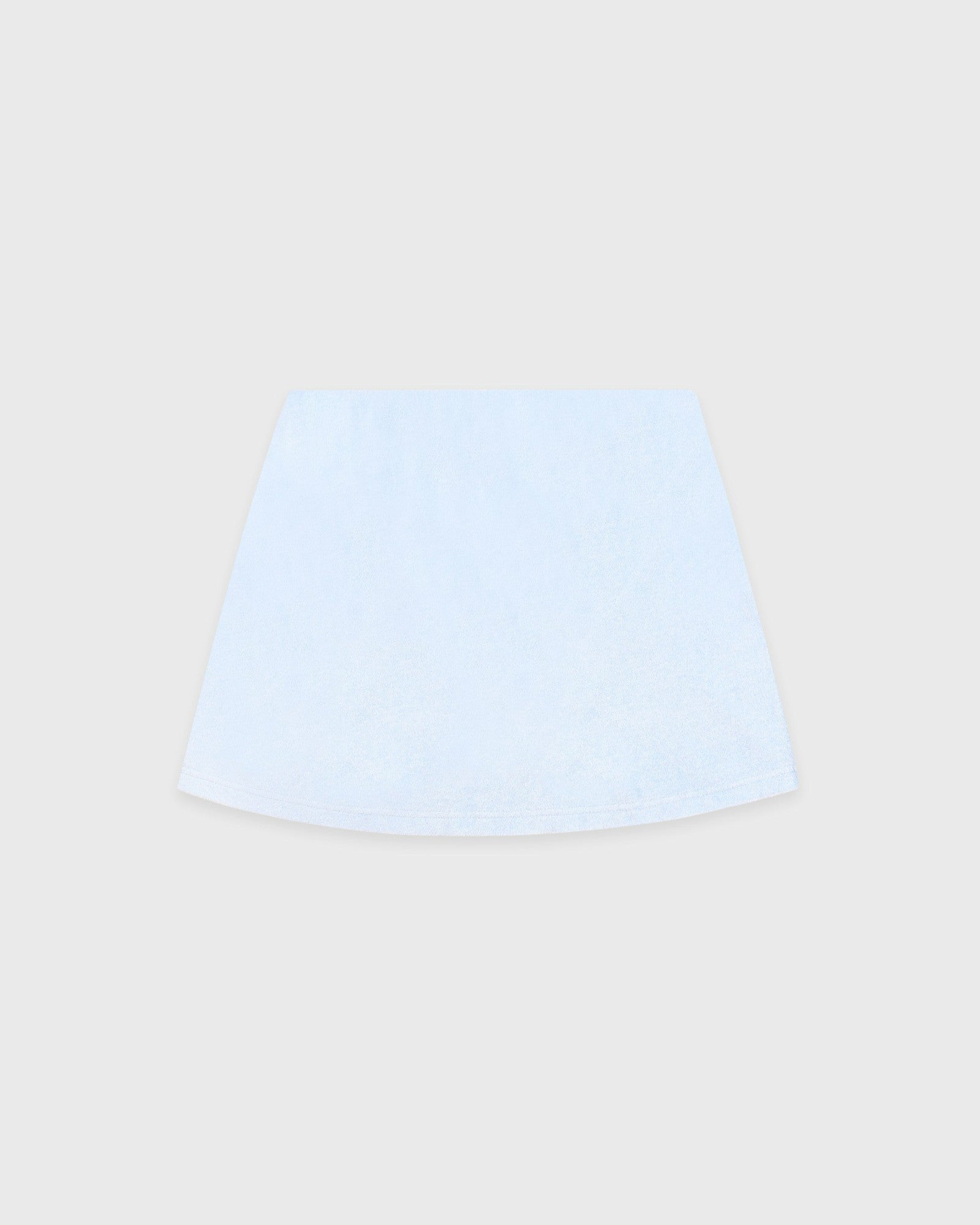 Signature Logo Terry Skirt - Ciel