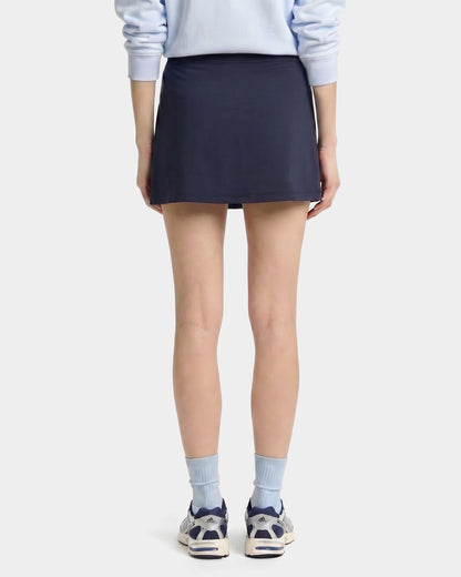 Signature Logo Court Skirt - Navy/White